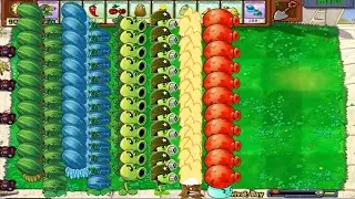 99 Winer Melon vs 99 Melon Pult vs 99 Gatling pea vs Zombies  #pvz #pvzmod #pvzhack