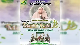 LIVE STREAMING PENGAJIAN UMUM PERINGATAN MAULID NABI MUHAMMA SAW BERSAMA HJ. KHARISMA YOGI NOVIANA