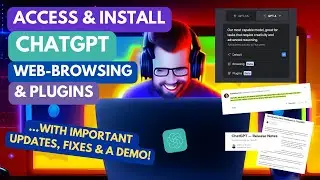 How to access ChatGPT plugins and ChatGPT web browsing (fixes, updates, demo)