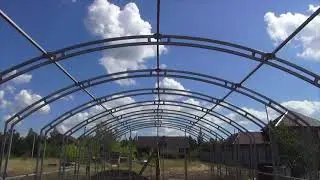 Парник 6, жена не дождалась, проблема с уголком