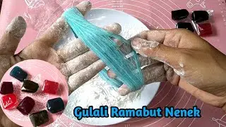 Cara Membuat Gulali jadul // gulali rambut nenek // gulali basah // jajanan Anak SD