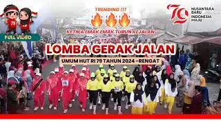 PESONA LOMBA GERAK JALAN UMUM HUT RI 79 RENGAT 2024