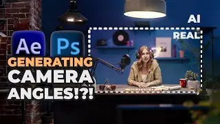 Generative Fill for Video | Creating a FAKE Camera Angle in Photoshop & After Effects