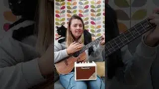 Emylou by First Aid Kit ~ Ukulele Cover ft. Nibbs the cat