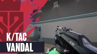 Ktac Vandal Skin Showcase - Valorant Battlepass Skins