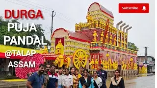 Durga Puja Pandal in Konark Sun Temple Model || Pandal Magic || 