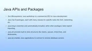 Medium Summary | Lecture 03: Java Tools and Resources
