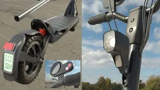 Offroad E-Scooter WIP-9 (Blender-3.2 Eevee)