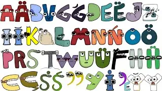 Kazakh alphabet lore song but latin letters 