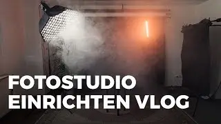 Ich richte mein FOTOSTUDIO ein - Vlog