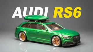 Hot Wheels Repaint: A Fresh New Look AUDI RS6