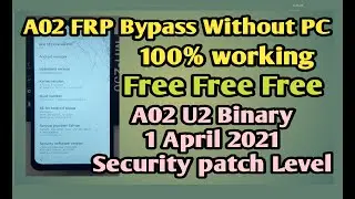 Samsung A02 FRP Bypass without pc latest Security