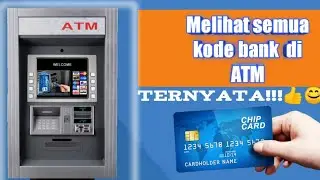 Cara melihat kode bank di ATM BRI [ semua bank ] || Tutorial bank