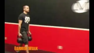 Kettlebell Farmer Walk Exercise
