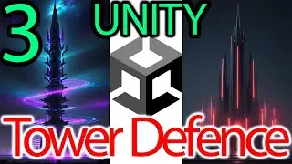 Как сделать tower defence unity, наводим тавера на монстров и стреляем, 3 часть