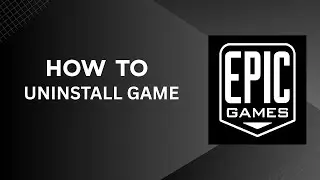 How to Uninstall a Game In Epic Game 2025 | Step By Step Tutorial
