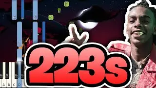 How to play: YNW Melly  - 223s ft. 9lokknine (Piano Tutorial)