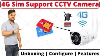 4G Sim Support CCTV Camera in India | How to Install/Configure 4G Sim Support |