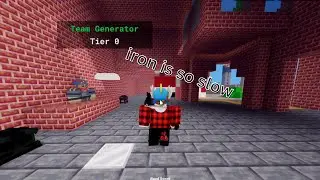 Bedwars pls fix this. iron is so slow