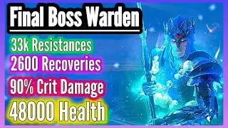ESO ❄️FINAL BOSS WARDEN❄️ 48k Health Warden PVP Build Update 45