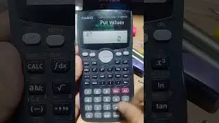 how to do middle term break with calculator   