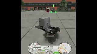 Euro Truck Simulator | First Job To Transport Cement | #shorts