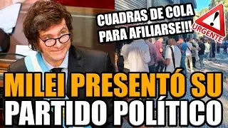 Evento HISTÓRICO de MILEI Presentó su PARTIDO POLÍTICO y fueron MILES | Break Point