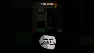 Roblox Deep Descent Troll Face Meme! #trollface #funnymoment #trollfacememe #funnyvideo #ironlung