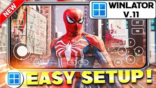 🔥 Winlator V11 Full Setup Guide | Best Windows Emulator for Android (New Update + Best Settings)