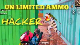 🔥I MET A HACKER with unlimited AMMO 🛑, PUBG MOBILE ,OPP