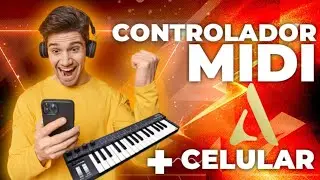 Como usar teclado controlador midi no celular - Áudio Evolution