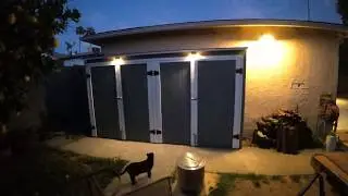 [workshop build-out - pt08] exterior shed is done... or is there another critical mistake?