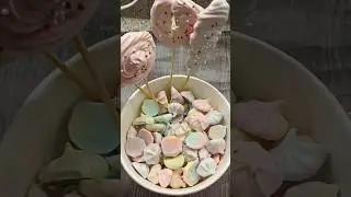 БЕЗЕ НА ПАЛОЧКЕ#безе #меренги #безенапалочке
