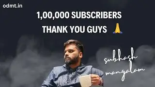 Odmt Telugu Digital Marketing Channel Reached 1,00,000 Subscribers Today 🙂