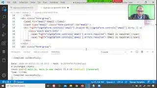 47 Cairo Univ  Nodejs Angular FormGroup, ngIF, controls status, errors, invalid, valid, pristine, di