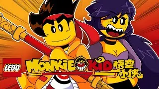 La MEJOR serie de lego que NO has visto || Lego Monkie Kid || feat.@PascuripVEVO