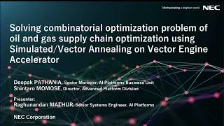 Technical Talk: Solving Combinatorial Optimization Problem of Oil and Gas Supply Chain..