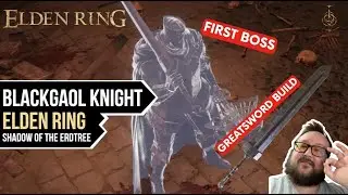 Blackgaol Knight Bossfight (Heavy Greatsword) | Elden Ring