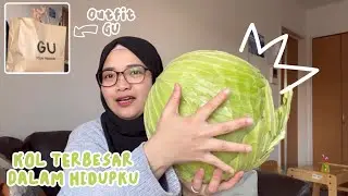 UNBOXING SAYUR-BUAH DARI TEMAN JEPANG + OUTFIT GU