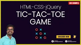 Build a Tic Tac Toe Game Using HTML, CSS, and JavaScript⭕