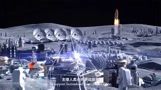 China planea construir una base en el polo sur de la Luna para 2035