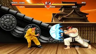 JACKIE CHAN vs RYU - Highest Level Amazing Fight!