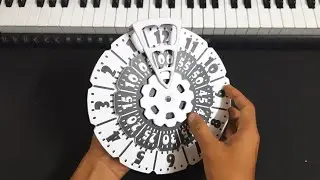 How to make an amazing Clock ? Rotating Disc Clock ! Homemade innovation