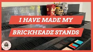 I Finally Made My Brickheadz Stands!