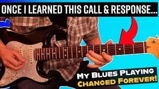 The MOST Useful Blues Call And Response TRIAD Chord Trick I Ever Learned!
