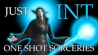 Dark Souls - JUST INTELLIGENCE / ONE SHOT SORCERIES