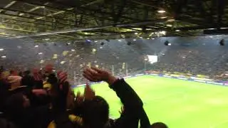 Borussia Dortmund Champions League gg Malaga 2013 nach dem Spiel
