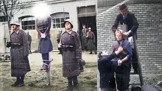 The Female Pole Hanging Executions Of World War 2 - Full History Documentary