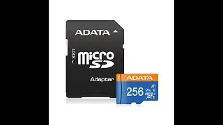 ADATA 256GB Premier Pro MicroSD Card Unboxing