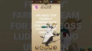 USE THIS TEAM TO AUTOFARM FINAL BOSS LUDOCIEL!!! 7DS Grand Cross